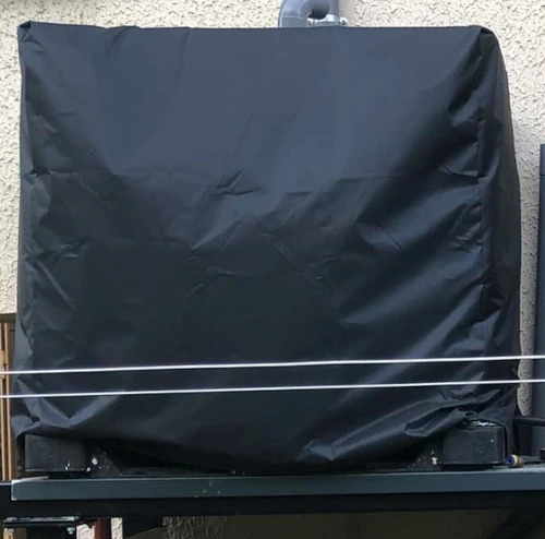 cuve IBC cachée avec une housse