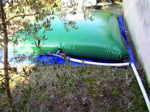 citerne souple d'eau de pluie capsuleo