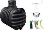 Récupérateur d'eau de pluie enterré Graf 2650